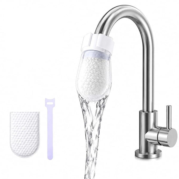 20PCS Sink Faucet Water Filter Cotton Pads with Cable Tie